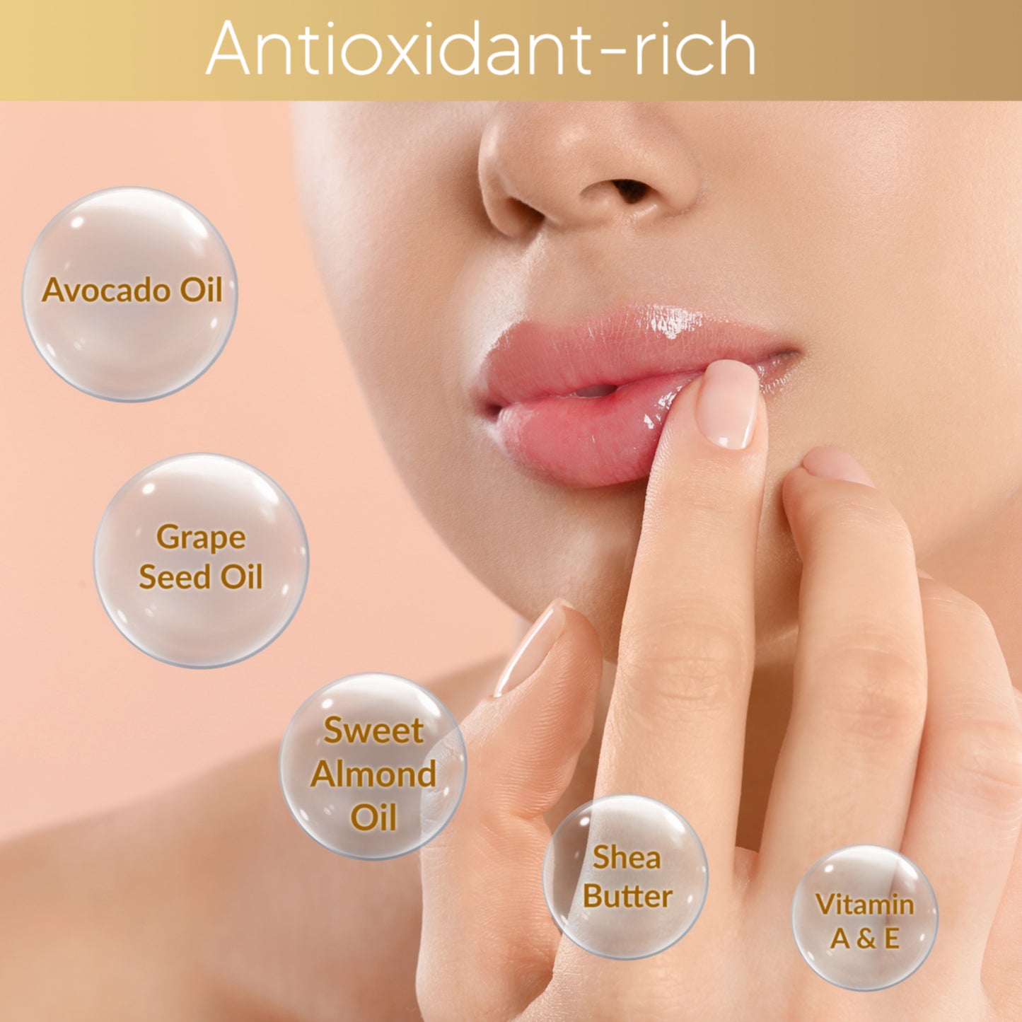 antioxdifent rich Vanilla Lip Sleeping Mask